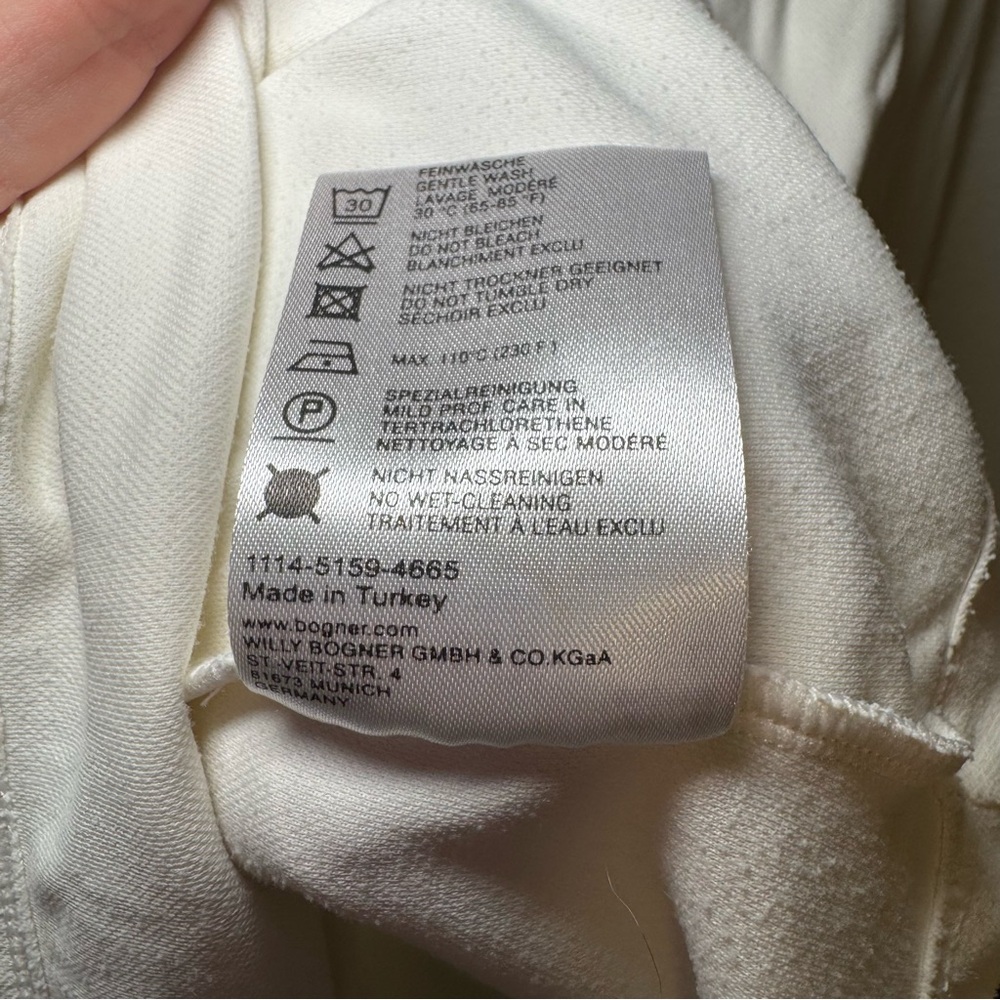 Bogner Half Zip Pullover Top - L - image 5